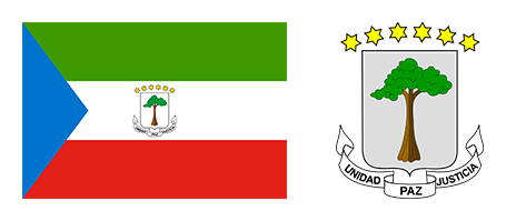 Banedra y Escudo de Guinea Ecuatorial